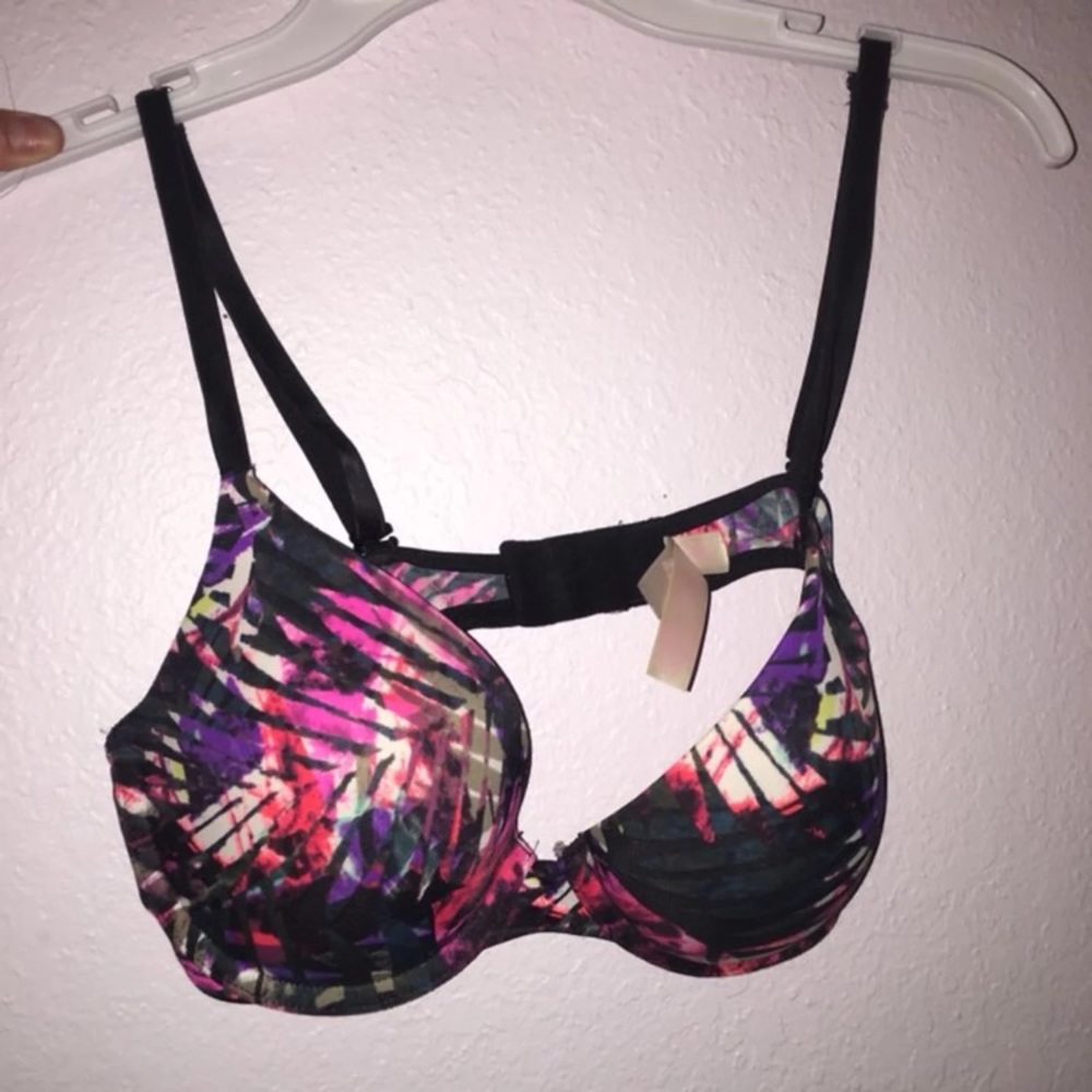 Pink bra